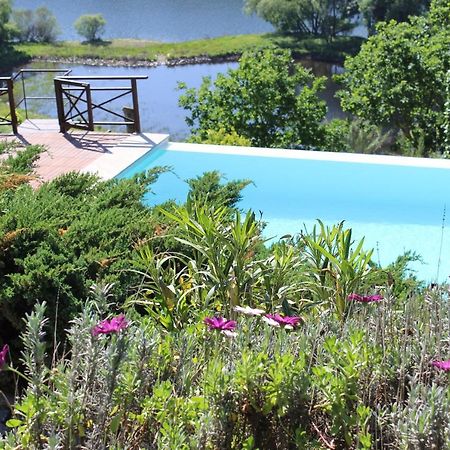 Villa Casa antiga de pedra com piscina e vista rio Amarante Esterno foto