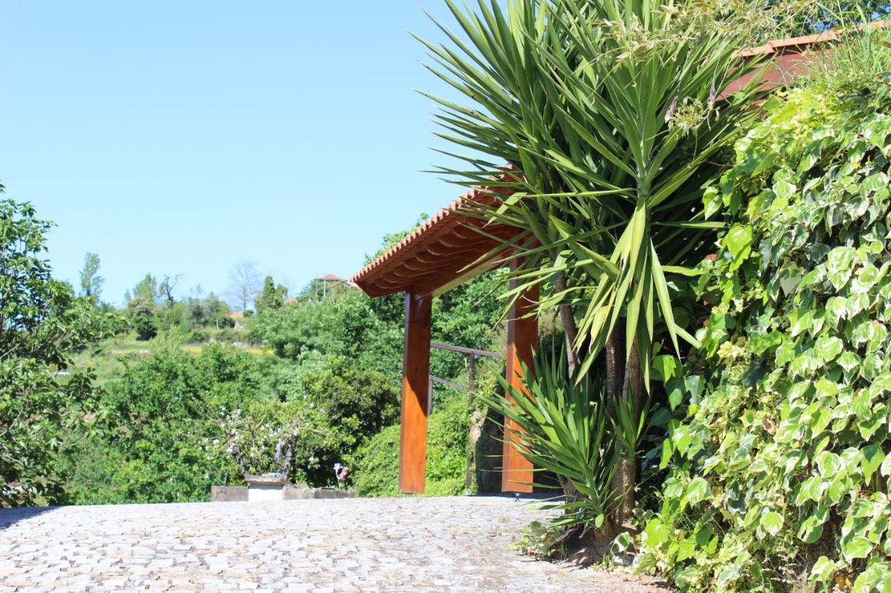 Villa Casa antiga de pedra com piscina e vista rio Amarante Esterno foto